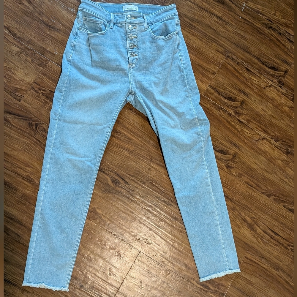LOFT Light Blue Straight Leg Jeans